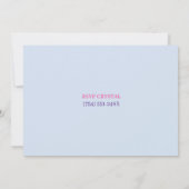 Invitation Yacht blanc sur Ocean Funny Bachelorette Bateau (Dos)