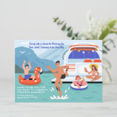 Invitation Yacht Party (Debout devant)