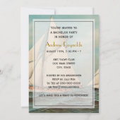 Invitation Yachts de course nautiques vintage #1 (Dos)