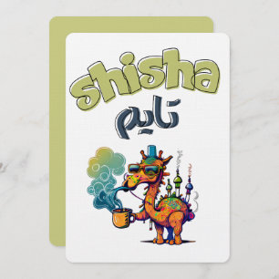 Invitation Yalla Shisha Time-raino-soire sodique sodique sodi