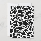 Invitation Yee Haw Pink Cowgirl Rodeo 30e anniversaire (Dos)