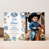 Invitation Yee Haw! Western Cowboy Rodeo Birthday Party