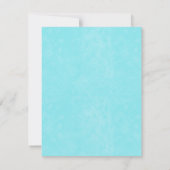 Invitation Yellow Sunflower Aqua Camion Vintage Couples Douch (Dos)