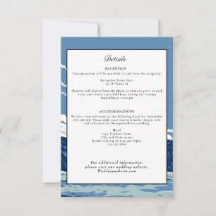 Invitation Yellowstone National Park Détails du Mariage Retro