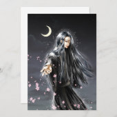 Invitation yeux rouges (Devant / Derrière)