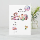 Invitation Yoga Bachelorette (Debout devant)