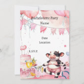 Invitation Yoga Bachelorette (Devant)
