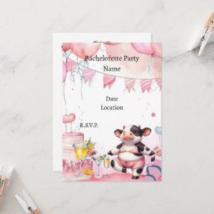 Invitation Yoga Bachelorette