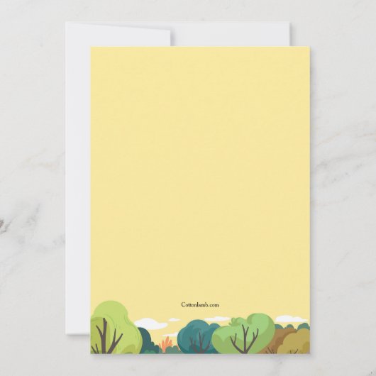 Invitation Yoga dans le parc (Dos)