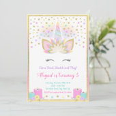 Invitation Yoga Licorne, Licorne (Debout devant)