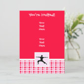 Invitation Yoga mignon (Debout devant)