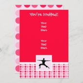 Invitation Yoga mignon (Devant / Derrière)