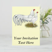 Invitation Yokohama : Paire blanche (Debout devant)