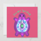 Invitation You Are Speshell Turtle Personalized Gift (Devant)
