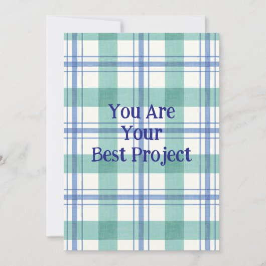 Invitation You are your best project (Devant)