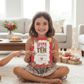 Invitation Young Wild and Ten Tiger Jungle Birthday