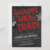Invitation Young Wild et Three Rock (Devant)