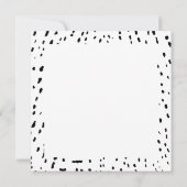 Invitation Young Wild et trois Posters de animaux Safari Anni (Dos)