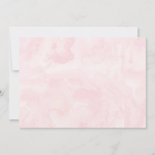 Invitation Young Wild & Three Boho Floral Rose Gold Anniversa (Dos)