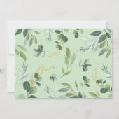 Invitation Young Wild & Three Lion moderne 3e anniversaire ga (Dos)