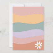 Invitation Young Wild Three Super Daisy 3e anniversaire Invit (Dos)