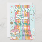 Invitation Young Wild & Three Super Rainbow 3e anniversaire (Devant)
