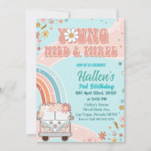 Invitation Young Wild & Three Super Rainbow 3e anniversaire (Devant)