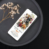 Invitation Young Wild Trois 3e anniversaire enfants mignon Ti