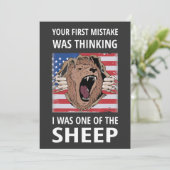 Invitation Your First Mistake Was Thinking I Was One Of The S (Debout devant)