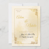 Invitation Your wedding's card (Devant)