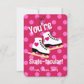 Invitation You're Skate-tacular Valentine (Devant)