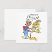 Invitation You're the walnut on my woodbench (Devant / Derrière)