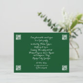 Invitation Yule bougies hiver Solstice sorcière Wiccan Pagan (Debout devant)