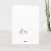 Invitation Zarah the Dancing Polar Bear Baby Shower (Dos)