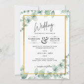 Invitation zazzle profil mariages collections qr numérisation (Devant)