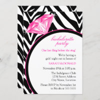 Zebra Print & Bachelorette Party