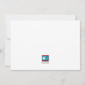 Invitation Zebra Print Side Fuchsia Anniversaire Fête Invitat (Dos)