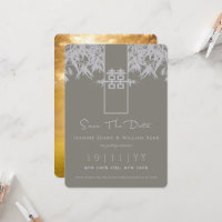 Zen Bamboo Double Bonheur Chinois Sauver La Date