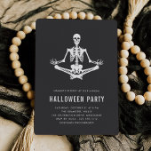 Invitation Zen Skeleton Halloween