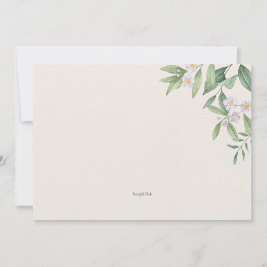 Invitation Zen Tea Party (Dos)