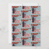 Invitation Zinfandel d'entrailles de chèvre de la tripe de Ca (Dos)