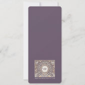 Invitation Zodiac - Mariage (Dos)