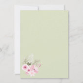 Invitation Zoé (Dos)