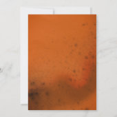 Invitation Zombie moderne Horreur thème 60e anniversaire fête (Dos)