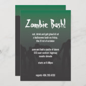 Invitation Zombies (Devant / Derrière)