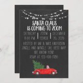 INVITATION ZOOM CHRISTMAS (Devant / Derrière)