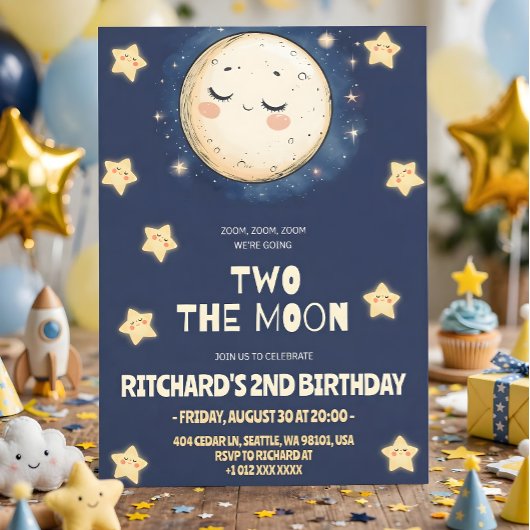 Invitation Zoom sur la Lune