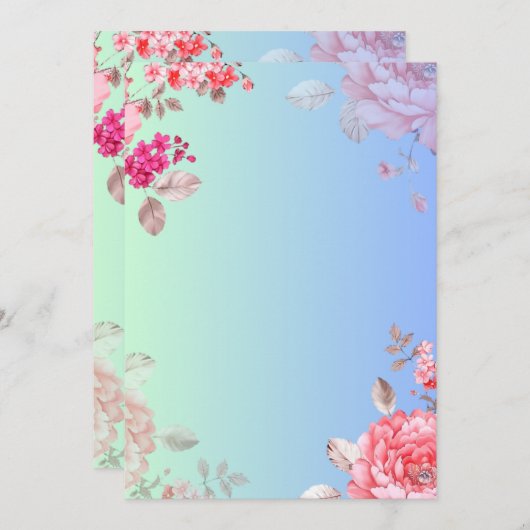 Invitations (Devant / Derrière)