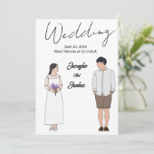 Invitations (Debout devant)