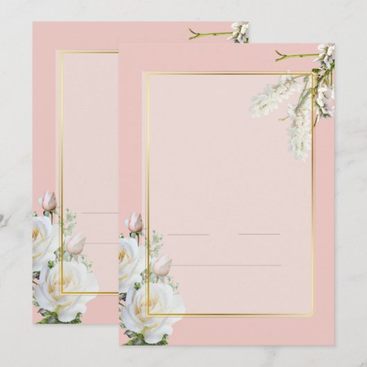 Invitations (Devant / Derrière)